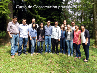 Alumnos del curso 2012